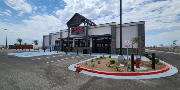 Gas station constructed by construction firm in Southern California